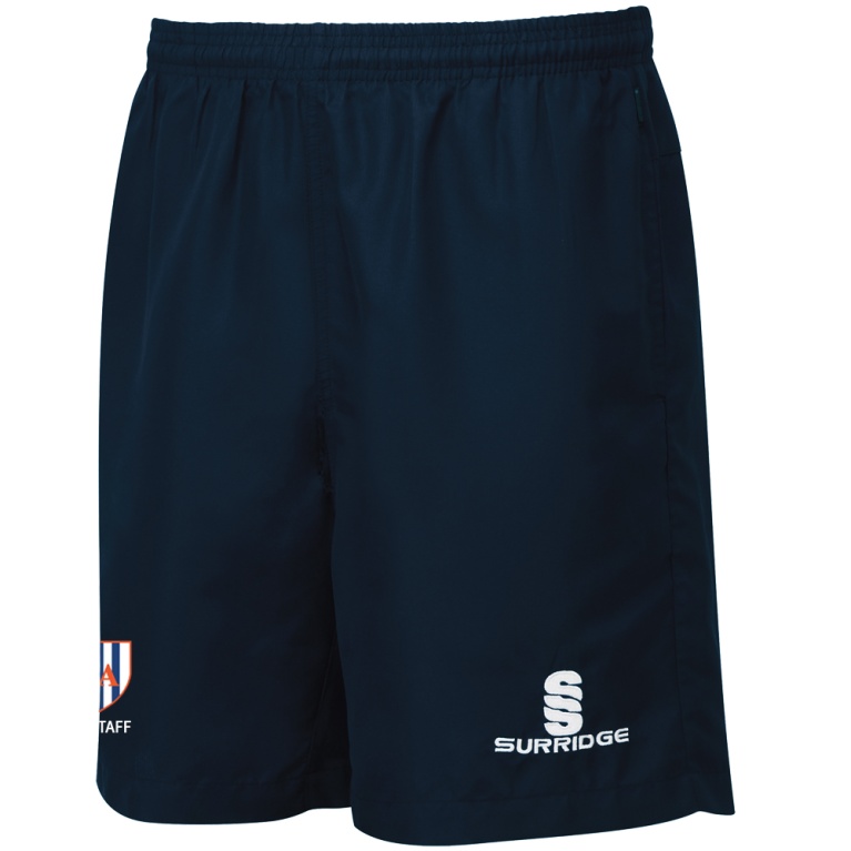 SANDWELL ACADEMY PE STAFF BLADE SHORTS NAVY