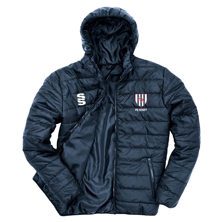 SANDWELL ACADEMY PE STAFF SUPERSOFT JACKET - NAVY